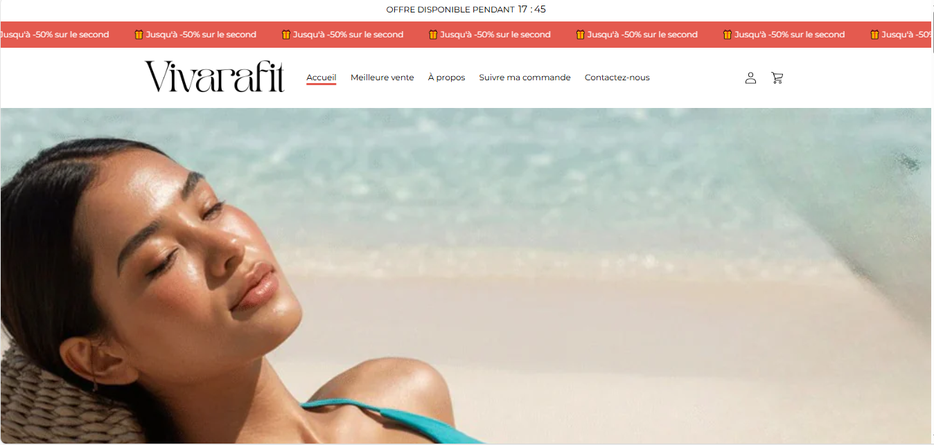 Shopify home page